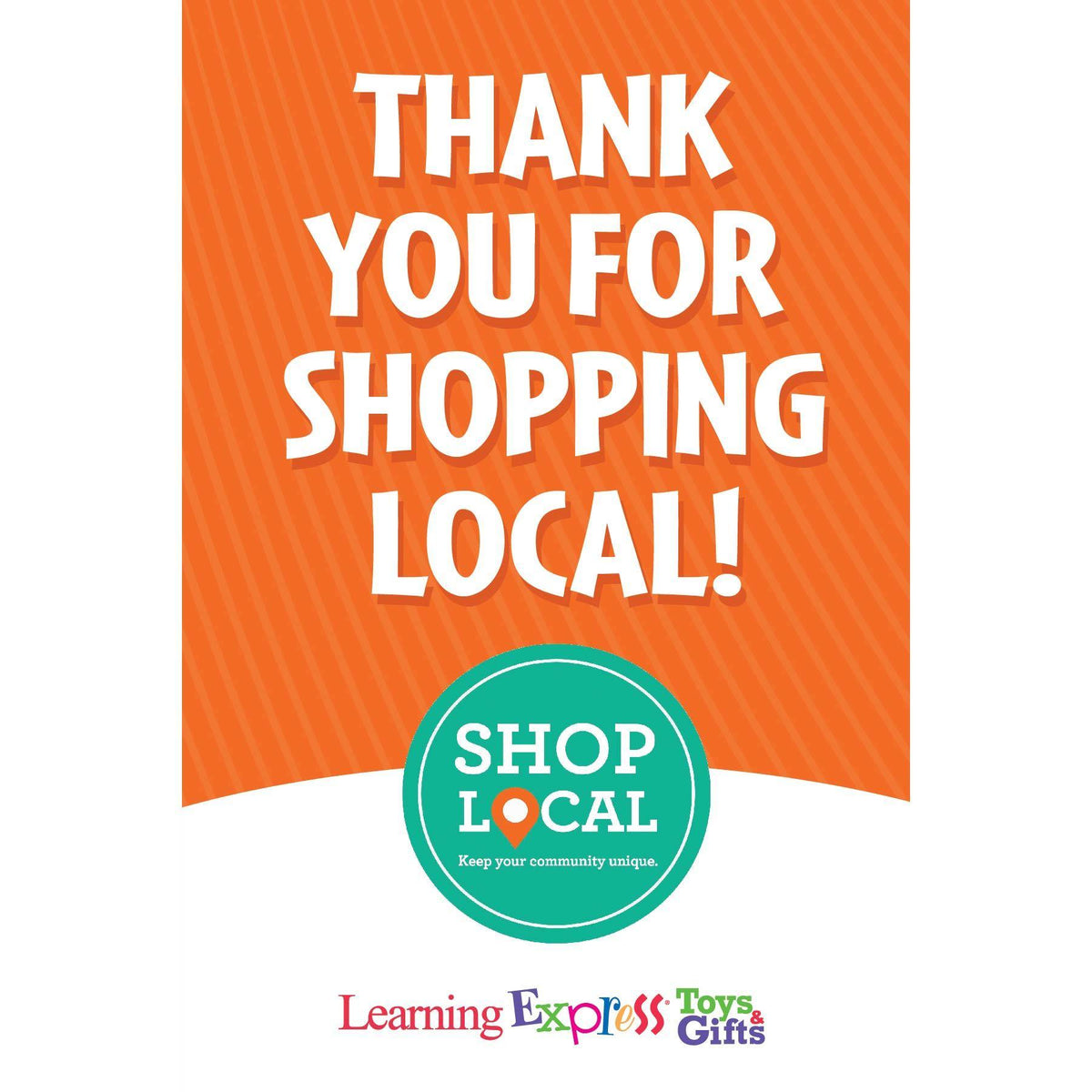 Shop Local Holiday Signs for Learning Express AdVision Signs